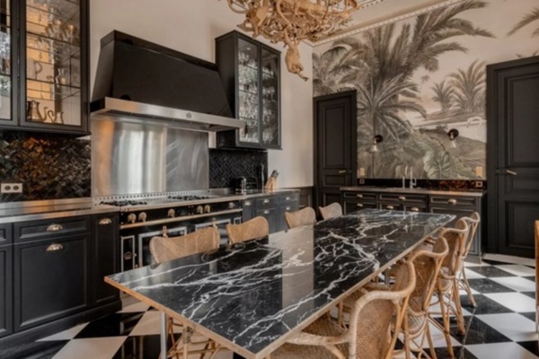 Voici la cuisine de l’appartement le plus cher de Paris